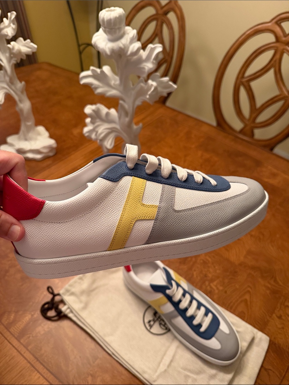 Hermes brand new men’s sneakers